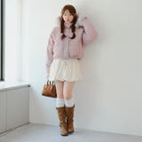 フェイクファー付ジップエコダウン | NICE CLAUP / OLIVE des OLIVE　OUTLET | 詳細画像23 