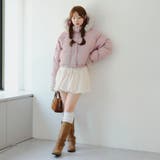 フェイクファー付ジップエコダウン | NICE CLAUP / OLIVE des OLIVE　OUTLET | 詳細画像24 