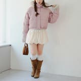 フェイクファー付ジップエコダウン | NICE CLAUP / OLIVE des OLIVE　OUTLET | 詳細画像25 