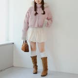 フェイクファー付ジップエコダウン | NICE CLAUP / OLIVE des OLIVE　OUTLET | 詳細画像26 