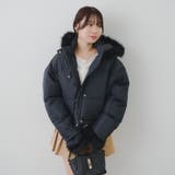 フェイクファー付ジップエコダウン | NICE CLAUP / OLIVE des OLIVE　OUTLET | 詳細画像32 