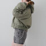 【MARCHES】フェイクファー付 MA-1 | NICE CLAUP / OLIVE des OLIVE OUTLET | 詳細画像17