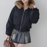 【MARCHES】フェイクファー付 MA-1 | NICE CLAUP / OLIVE des OLIVE OUTLET | 詳細画像24