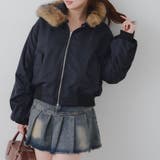 【MARCHES】フェイクファー付 MA-1 | NICE CLAUP / OLIVE des OLIVE OUTLET | 詳細画像29