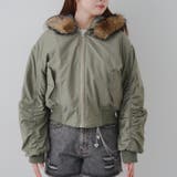 【MARCHES】フェイクファー付 MA-1 | NICE CLAUP / OLIVE des OLIVE OUTLET | 詳細画像30