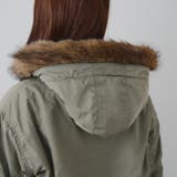 【MARCHES】フェイクファー付 MA-1 | NICE CLAUP / OLIVE des OLIVE OUTLET | 詳細画像33