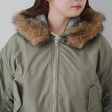 【MARCHES】フェイクファー付 MA-1 | NICE CLAUP / OLIVE des OLIVE OUTLET | 詳細画像34