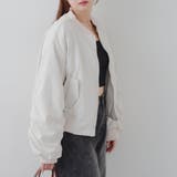 アイボリー | 【MARCHES】フェイクファー付 MA-1 | NICE CLAUP / OLIVE des OLIVE OUTLET