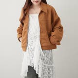 ダブルジップブルゾン | NICE CLAUP / OLIVE des OLIVE　OUTLET | 詳細画像3 