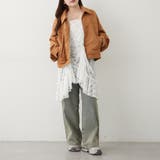 ダブルジップブルゾン | NICE CLAUP / OLIVE des OLIVE　OUTLET | 詳細画像10 