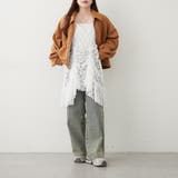 ダブルジップブルゾン | NICE CLAUP / OLIVE des OLIVE　OUTLET | 詳細画像12 