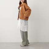 ダブルジップブルゾン | NICE CLAUP / OLIVE des OLIVE　OUTLET | 詳細画像13 