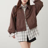 ダブルジップブルゾン | NICE CLAUP / OLIVE des OLIVE　OUTLET | 詳細画像14 