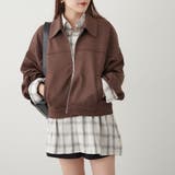 ダブルジップブルゾン | NICE CLAUP / OLIVE des OLIVE　OUTLET | 詳細画像17 