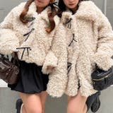 アイボリー | 【丈を選べる】マルチリボンプードルジャケット | RMAF NICE CLAUP / OLIVE des OLIVE