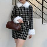 【Holiday collection】ツイードジャケット | NICE CLAUP / OLIVE des OLIVE　OUTLET | 詳細画像6 