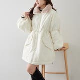 衿ファードロスト中綿ジャケット | NICE CLAUP / OLIVE des OLIVE　OUTLET | 詳細画像3 