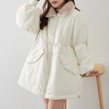 衿ファードロスト中綿ジャケット | NICE CLAUP / OLIVE des OLIVE　OUTLET | 詳細画像5 