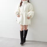 衿ファードロスト中綿ジャケット | NICE CLAUP / OLIVE des OLIVE　OUTLET | 詳細画像9 