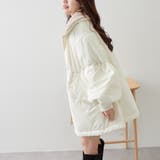 衿ファードロスト中綿ジャケット | NICE CLAUP / OLIVE des OLIVE　OUTLET | 詳細画像13 