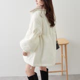 衿ファードロスト中綿ジャケット | NICE CLAUP / OLIVE des OLIVE　OUTLET | 詳細画像14 