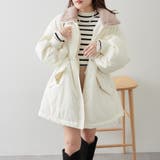 衿ファードロスト中綿ジャケット | NICE CLAUP / OLIVE des OLIVE　OUTLET | 詳細画像16 