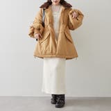 衿ファードロスト中綿ジャケット | NICE CLAUP / OLIVE des OLIVE　OUTLET | 詳細画像28 
