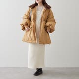 衿ファードロスト中綿ジャケット | NICE CLAUP / OLIVE des OLIVE　OUTLET | 詳細画像29 