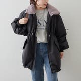 衿ファードロスト中綿ジャケット | NICE CLAUP / OLIVE des OLIVE　OUTLET | 詳細画像31 