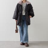 衿ファードロスト中綿ジャケット | NICE CLAUP / OLIVE des OLIVE　OUTLET | 詳細画像37 