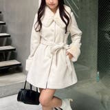 アイボリー | フェイクファー付コート | NICE CLAUP / OLIVE des OLIVE OUTLET