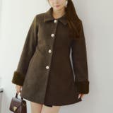 フェイクファー付コート | NICE CLAUP / OLIVE des OLIVE OUTLET | 詳細画像18