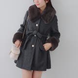 フェイクファー付コート | NICE CLAUP / OLIVE des OLIVE OUTLET | 詳細画像38