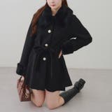 フェイクファー付コート | NICE CLAUP / OLIVE des OLIVE OUTLET | 詳細画像22