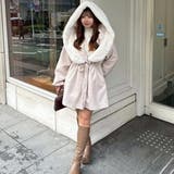 ファー付ビッグフードコート | RMAF NICE CLAUP / OLIVE des OLIVE | 詳細画像23