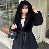 ファー付ビッグフードコート | RMAF NICE CLAUP / OLIVE des OLIVE | 詳細画像30