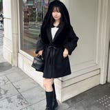 ファー付ビッグフードコート | RMAF NICE CLAUP / OLIVE des OLIVE | 詳細画像35