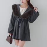 ファー付ビッグフードコート | RMAF NICE CLAUP / OLIVE des OLIVE | 詳細画像49