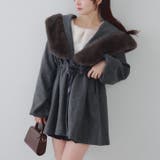 ファー付ビッグフードコート | RMAF NICE CLAUP / OLIVE des OLIVE | 詳細画像50