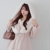 アイボリー | ファー付ビッグフードコート | RMAF NICE CLAUP / OLIVE des OLIVE