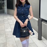 ノースリーブデニムワンピース | NICE CLAUP / OLIVE des OLIVE　OUTLET | 詳細画像18 