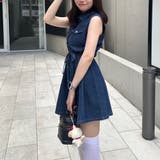 ノースリーブデニムワンピース | NICE CLAUP / OLIVE des OLIVE　OUTLET | 詳細画像19 