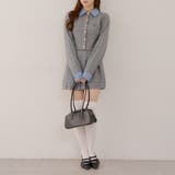 ケーブルカーデ&ミニスカートセット | NICE CLAUP / OLIVE des OLIVE　OUTLET | 詳細画像17 