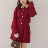 ケーブルカーデ&ミニスカートセット | NICE CLAUP / OLIVE des OLIVE　OUTLET | 詳細画像21 
