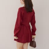 ケーブルカーデ&ミニスカートセット | NICE CLAUP / OLIVE des OLIVE　OUTLET | 詳細画像22 
