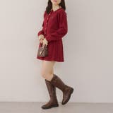 ケーブルカーデ&ミニスカートセット | NICE CLAUP / OLIVE des OLIVE　OUTLET | 詳細画像24 