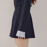 ケーブルカーデ&ミニスカートセット | NICE CLAUP / OLIVE des OLIVE　OUTLET | 詳細画像34 