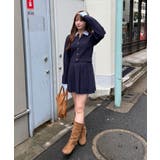 ケーブルカーデ&ミニスカートセット | NICE CLAUP / OLIVE des OLIVE　OUTLET | 詳細画像41 