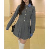 ケーブルカーデ&ミニスカートセット | NICE CLAUP / OLIVE des OLIVE　OUTLET | 詳細画像55 