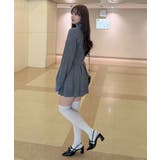 ケーブルカーデ&ミニスカートセット | NICE CLAUP / OLIVE des OLIVE　OUTLET | 詳細画像59 